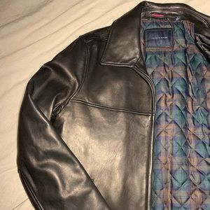 Tommy Hilfiger jacket **genuine leather**